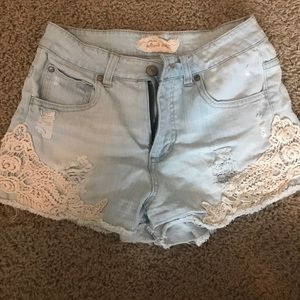 Altar' State jean shorts