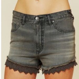 Free People Lacey Denim Cutoff Shorts
