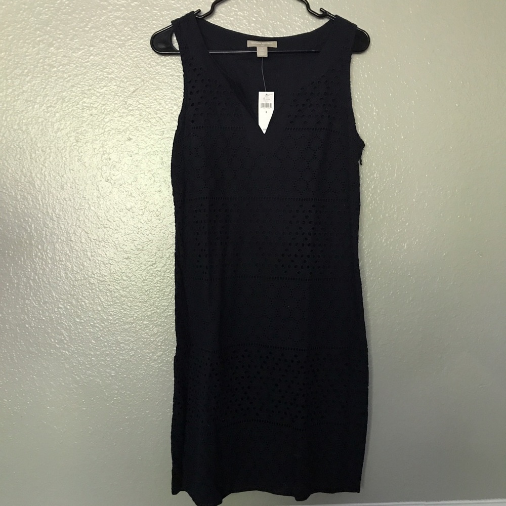 NWT Banana Republic eyelet sleeveless dress