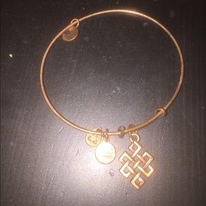 Rose gold Alex and ani bracelet