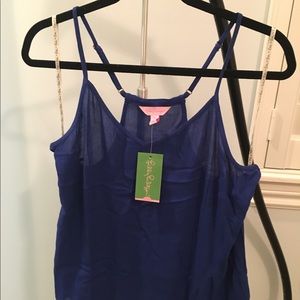 Lilly Pulitzer Dusk Racer Tank Top