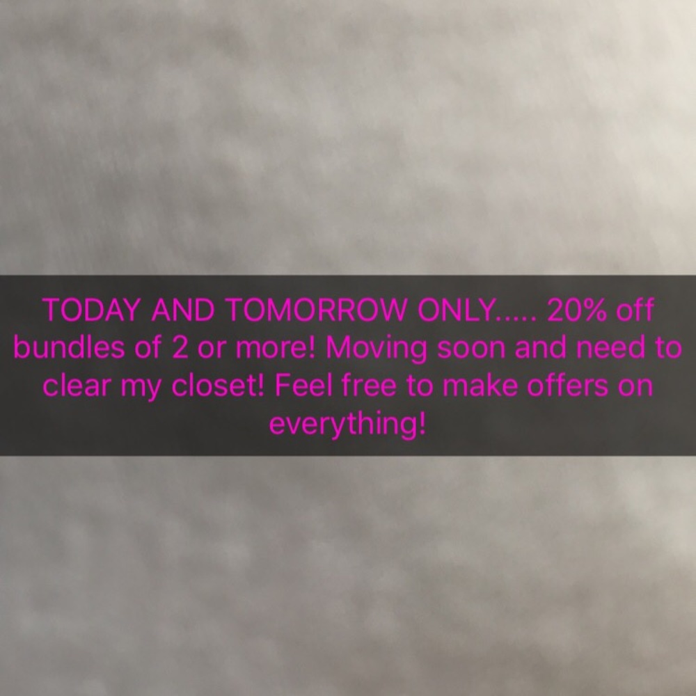 EVERYTHING MUST GO