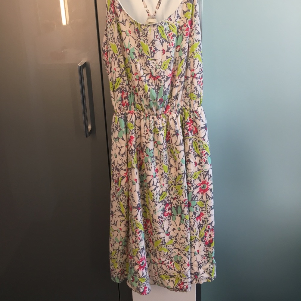 Everly flower print dress