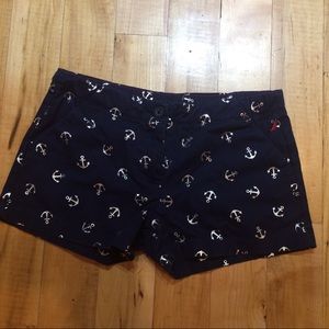 Blue and Silvers Anchor Shorts