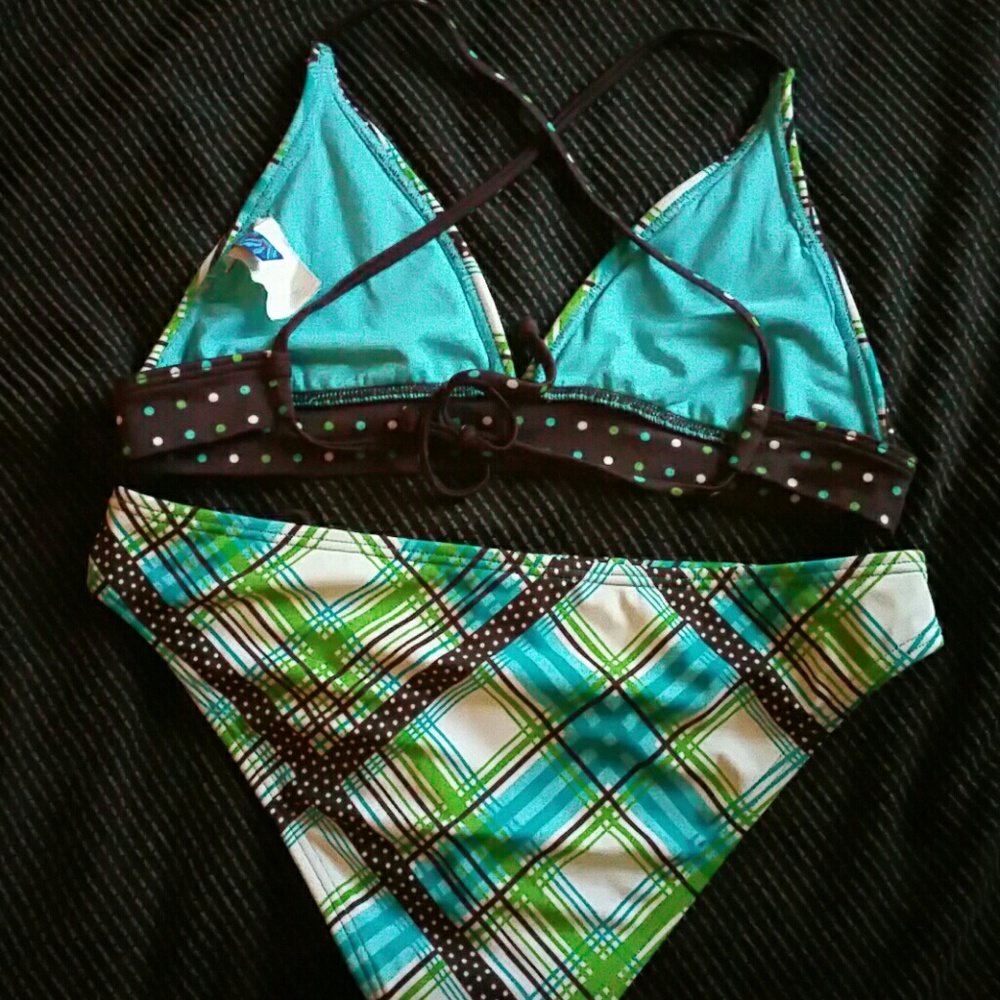 Plaid Bikini - Picture 2 of 2