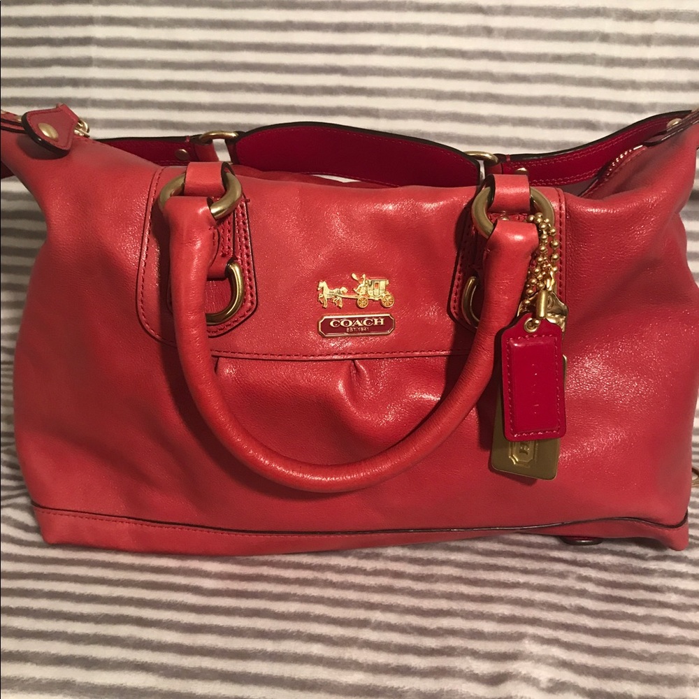 Coach Madison Sabrina Satchel - Pink