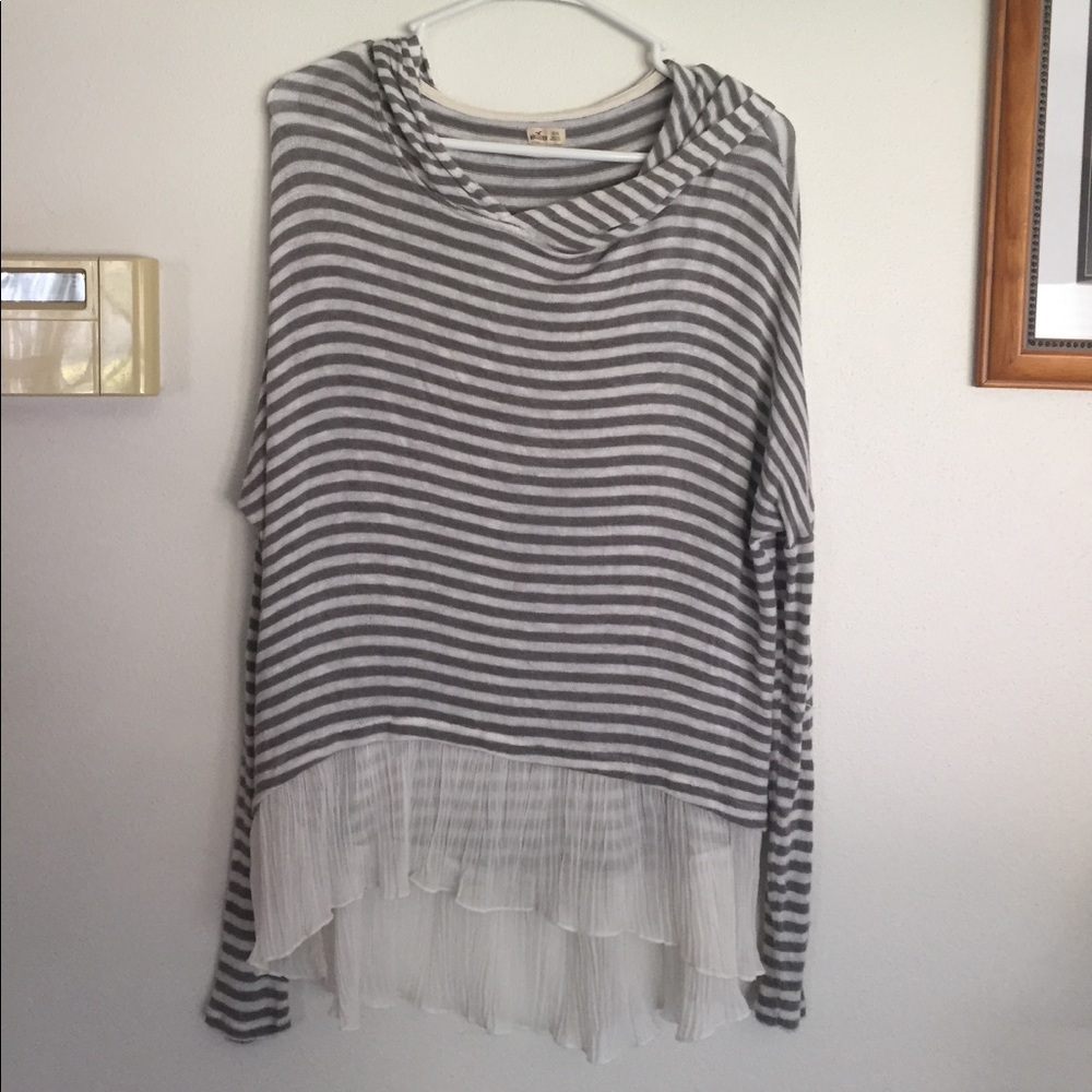 Hollister striped sweater