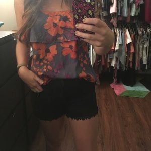 Floral tank top