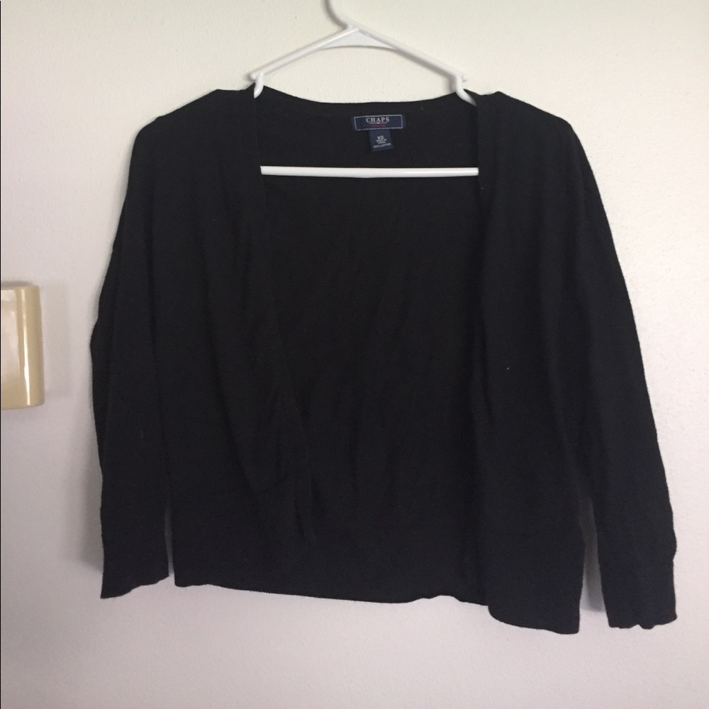 Black chaps cardigan