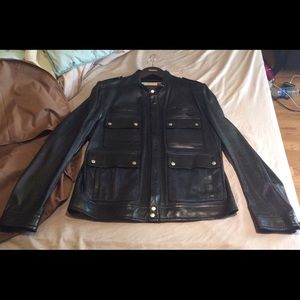 Gucci Leather Coat