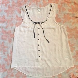 📓 Peter Pan collar tank 📓