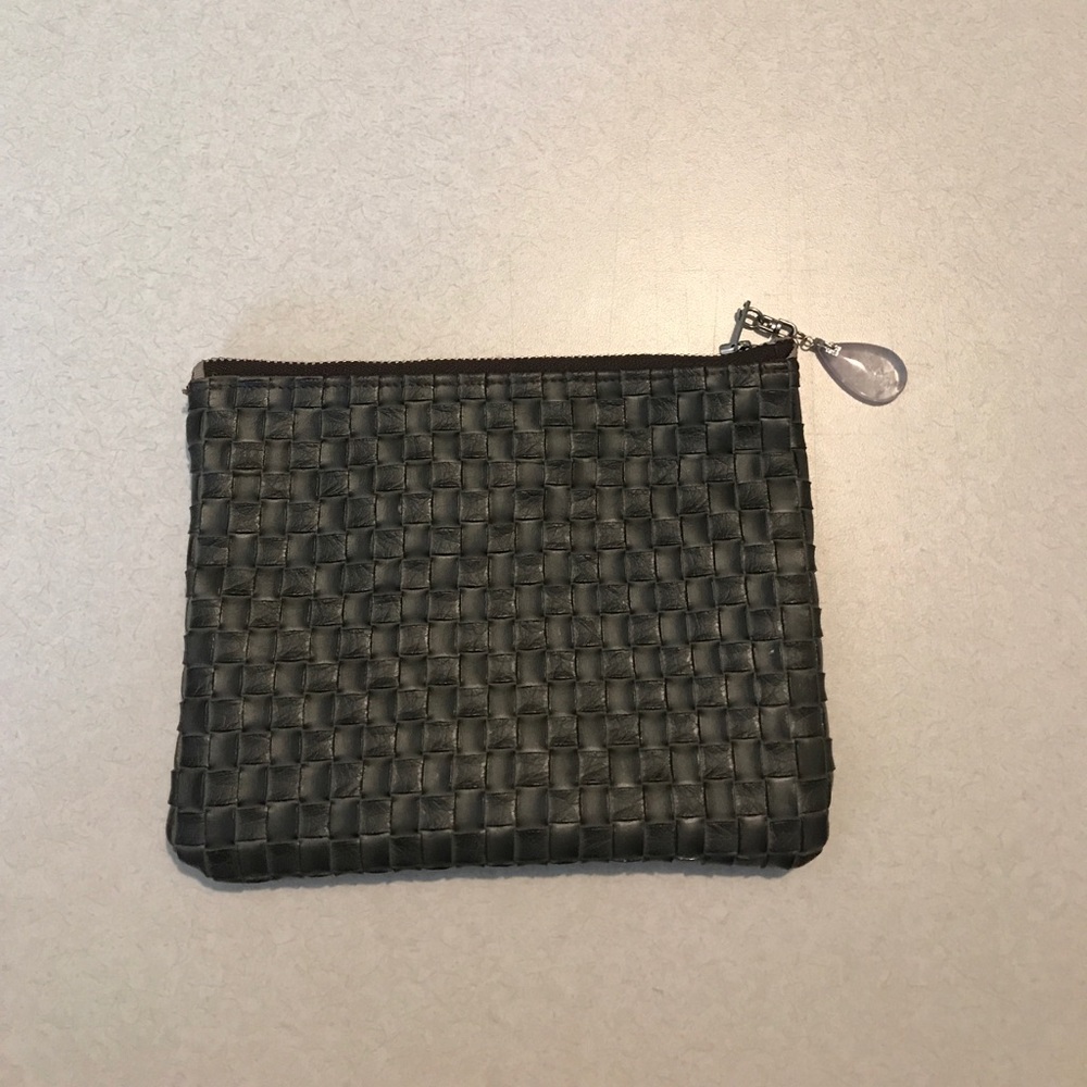 Handmade cosmetic bag clutch