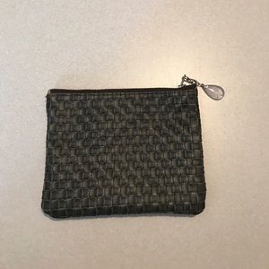 Handmade cosmetic bag clutch