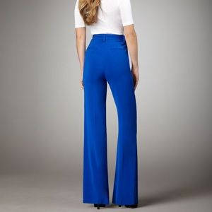 NWOT Alice and Olivia High Waisted Blue Pants
