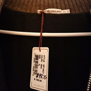 Cashmere, Silk and Wool Blend Full Zip Cardigan