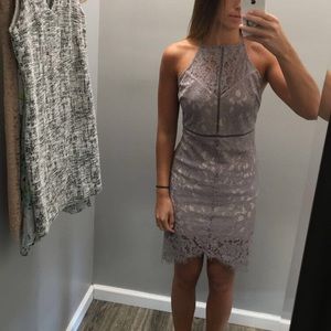 Liliac lace dress