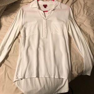 White tunic target top