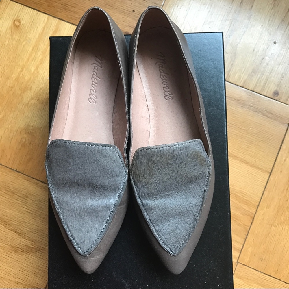 Madewell pointed toe loafer