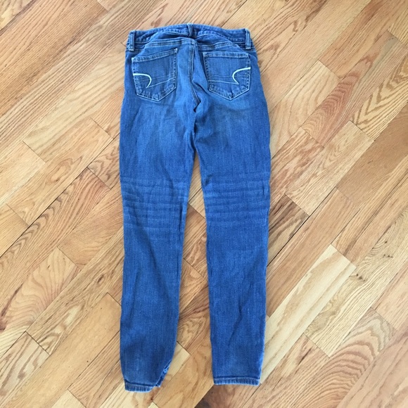 American Eagle Light Wash Jeggings - Picture 3 of 4