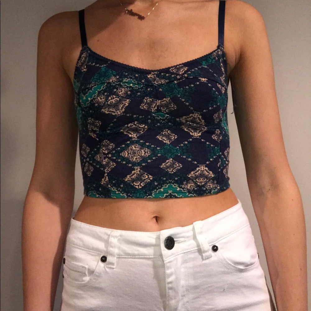 Free People - Patterned Bustier