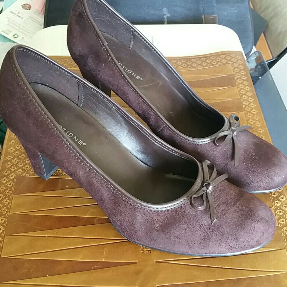 Faux Suede Leather Professional Shoes