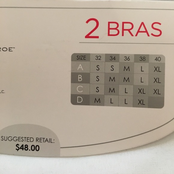 CLEARANCE NWT Marilyn Monroe TWO PACK comfort bras - Picture 5 of 5