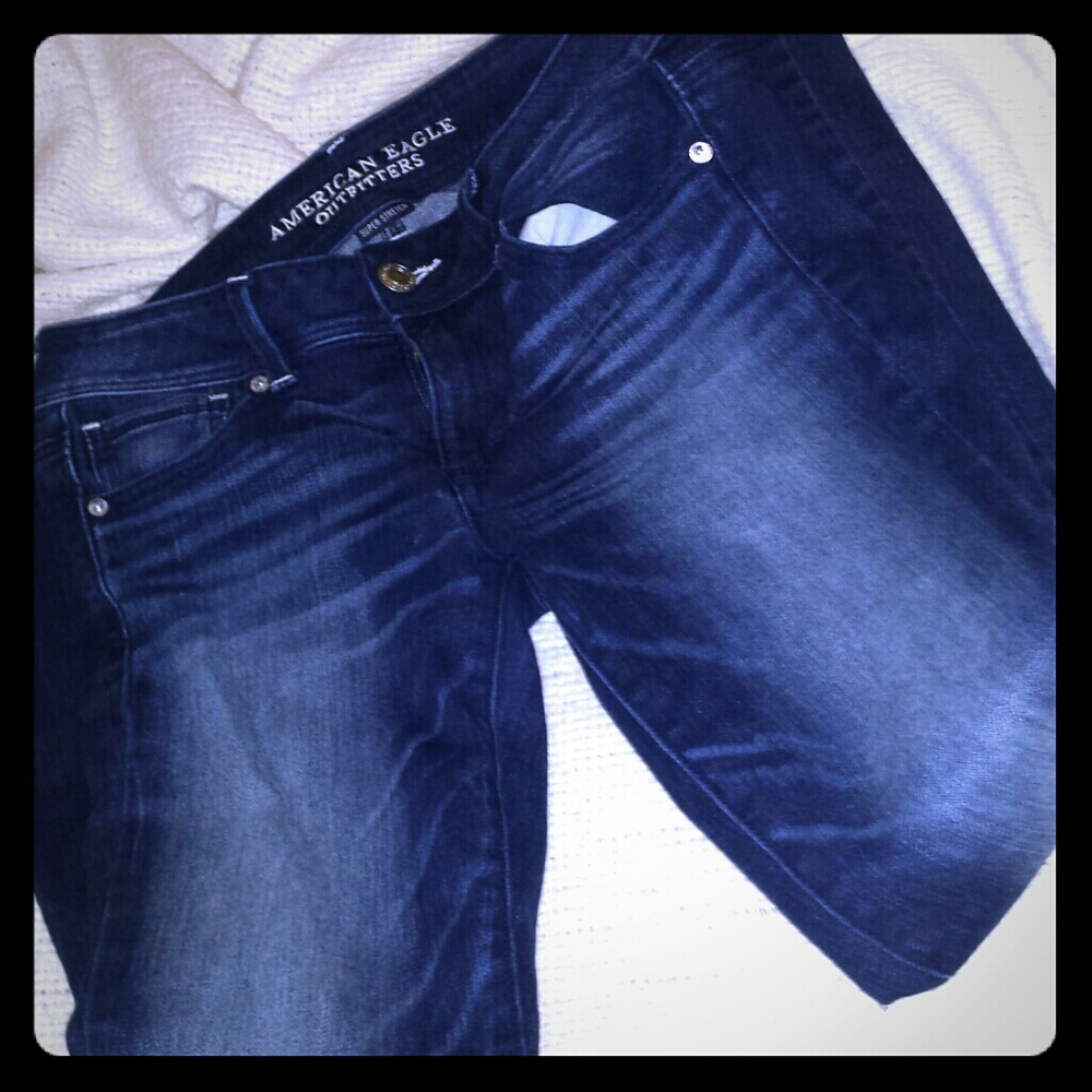 American Eagle Dark Blue Jeans