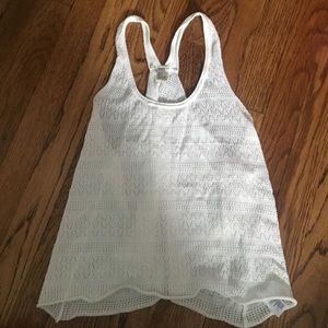 White forever 21 tank