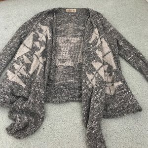 Hollister girls sweater cardigan