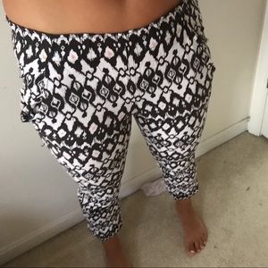 Kendall and Kylie tropical pants