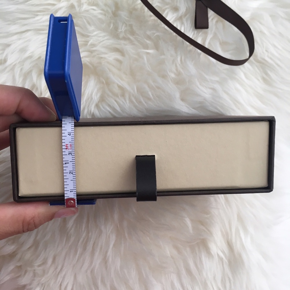Empty Authentic Small Louis Vuitton Brown Box - Picture 6 of 6