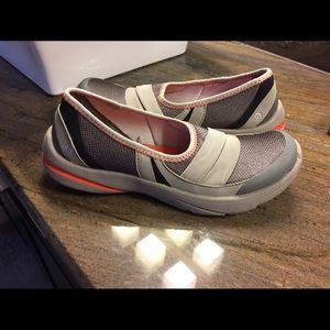 Bzees slip on.  So unbelievably comfortable!
