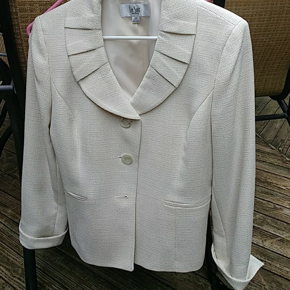 Macy's Ivory formal occasion suit