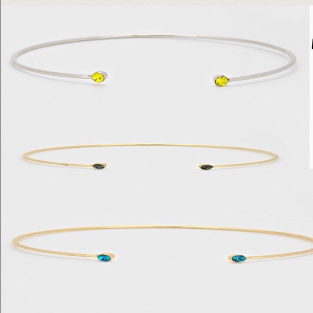 Bundle of Delicate metal bangles 💫