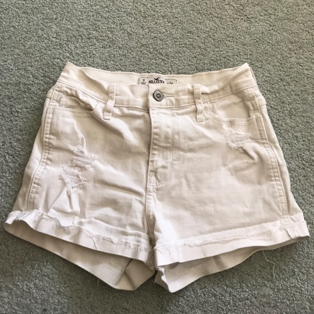 Hollister jean shorts