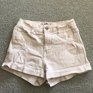 Hollister jean shorts