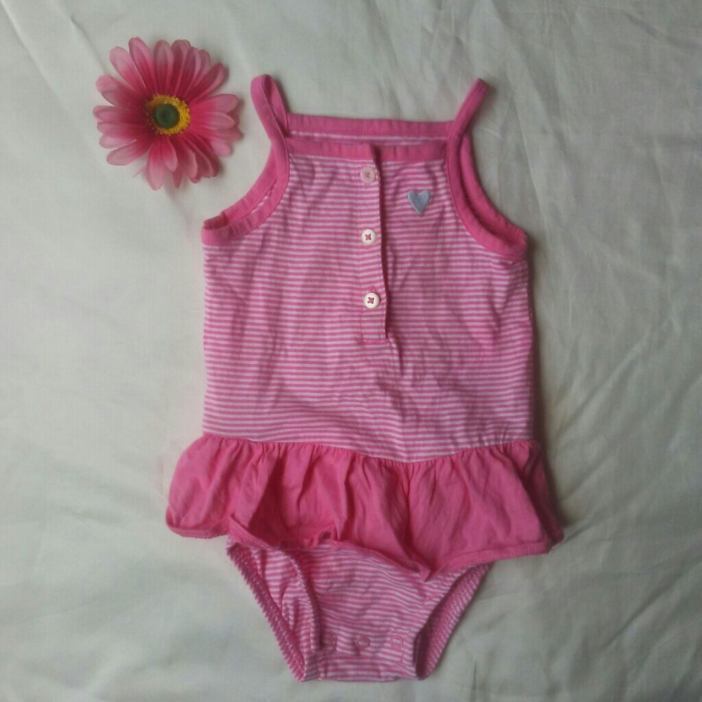 Baby Girls Ruffled Tank Top Ones