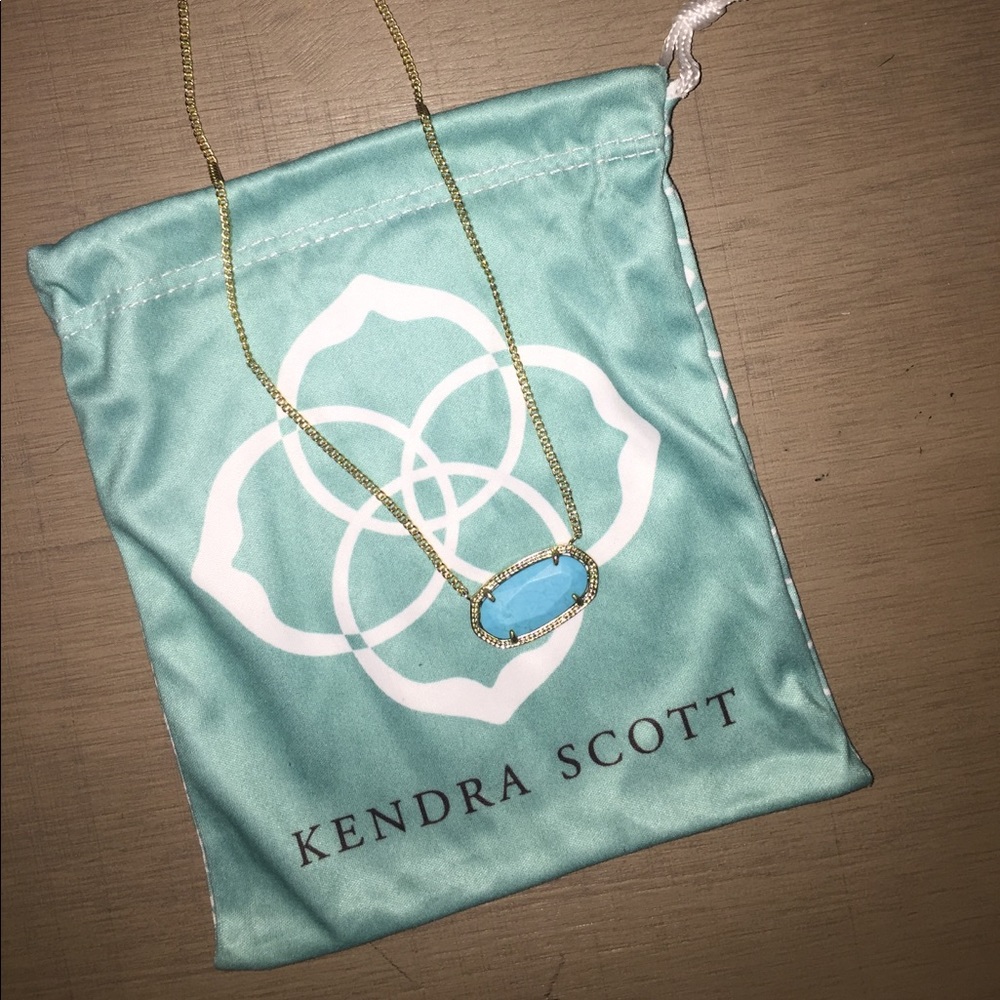 Kendra Scott Turquoise Dylan Necklace