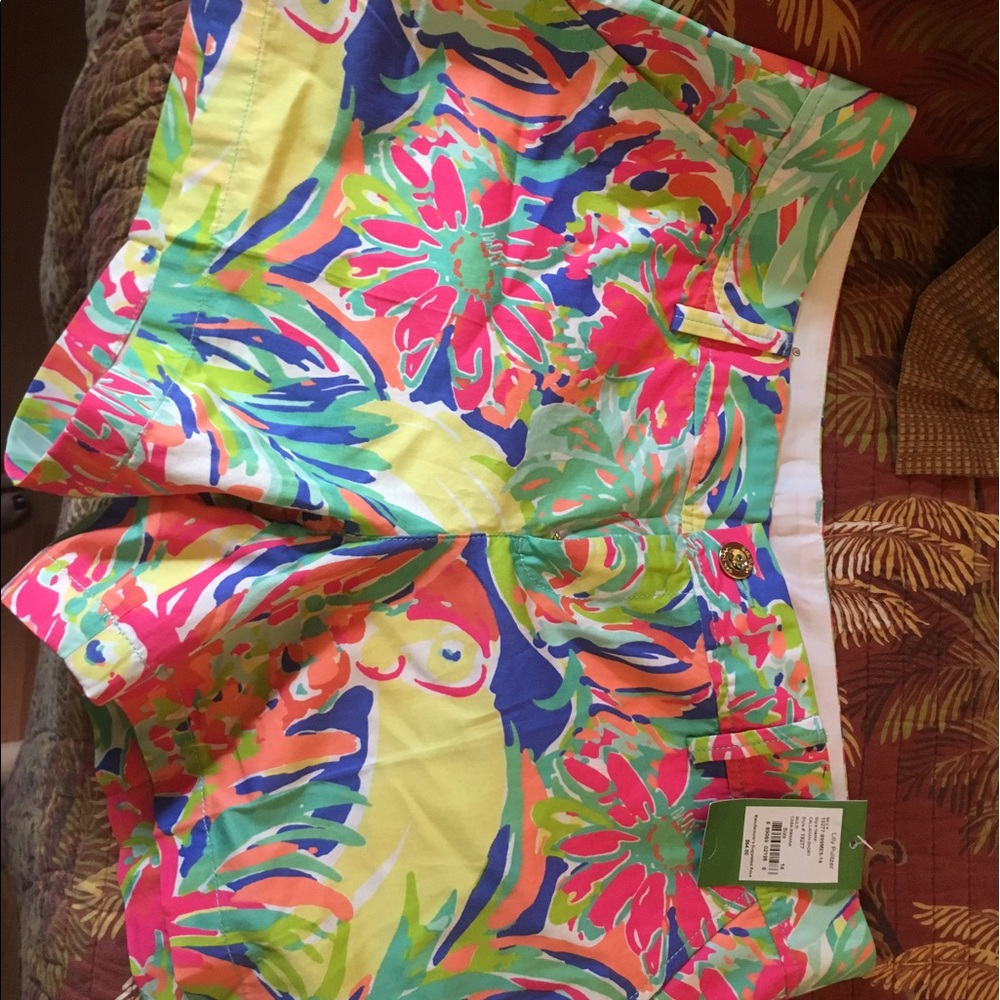 Lilly Pulitzer Callahan Shorts Size 14