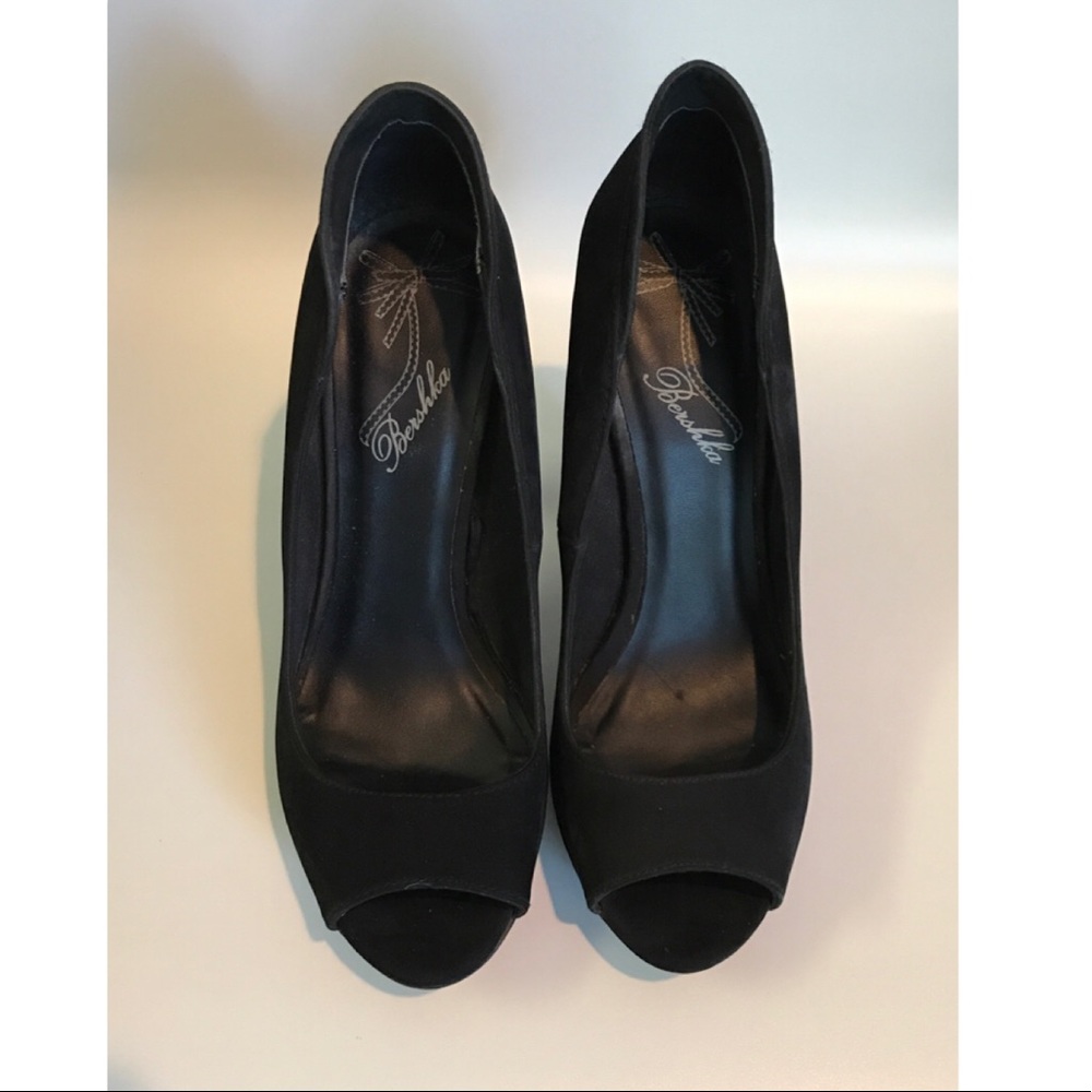 Bershka Black High Heel Shoes
