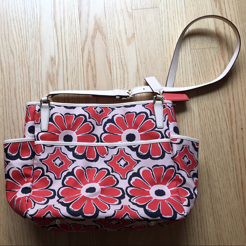 Coach baby bag