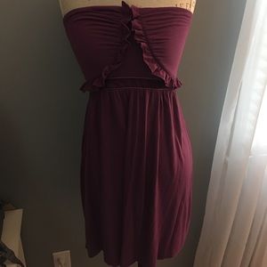 strapless dress