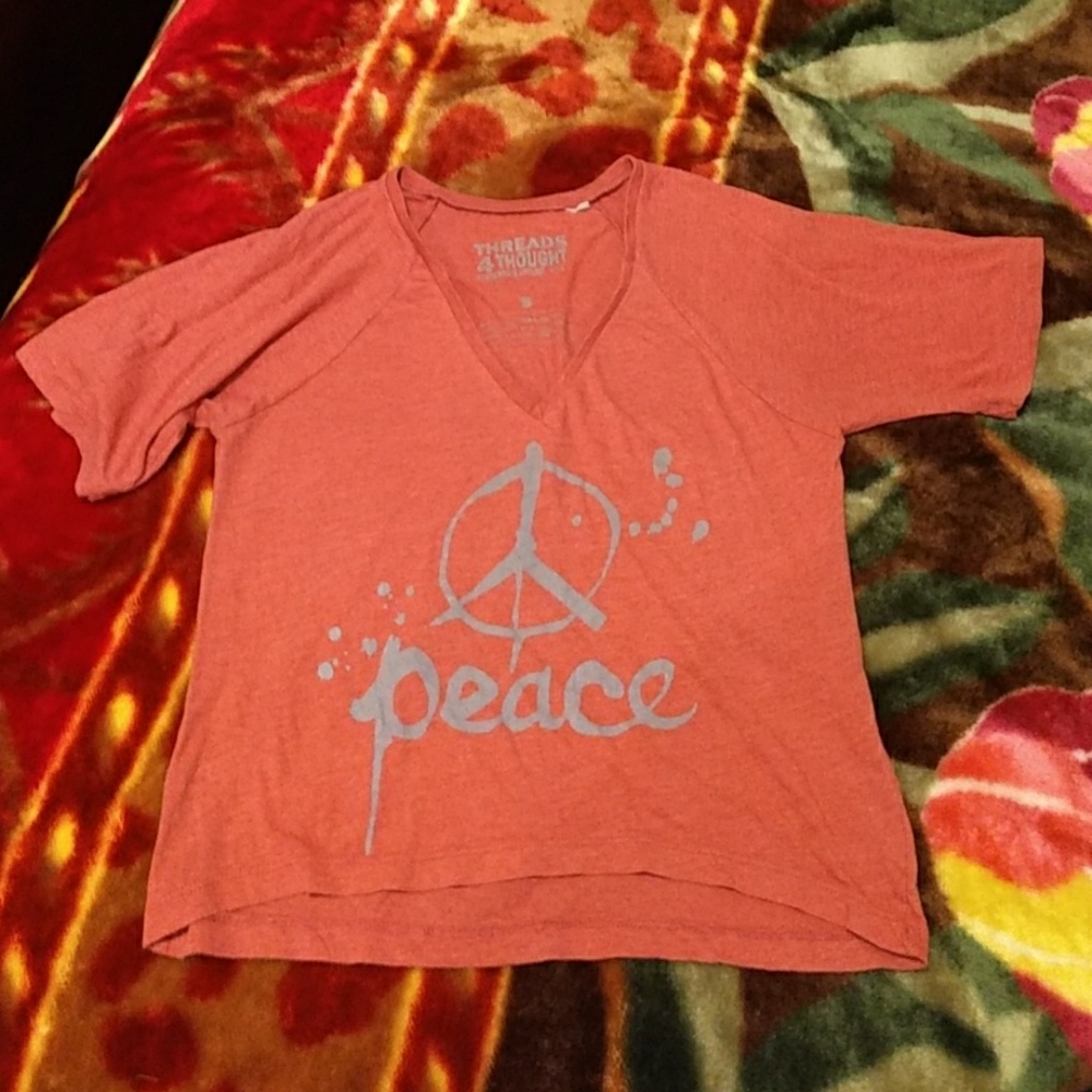Threads 4 Thought Peace Sign T Shirt