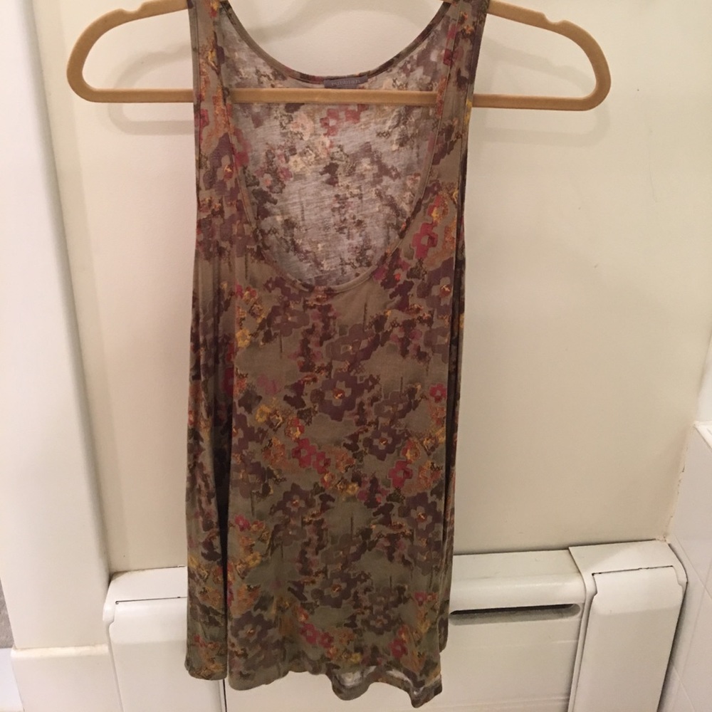 Fall colored tank top