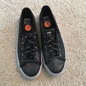 Keds Black/Silver Shoes