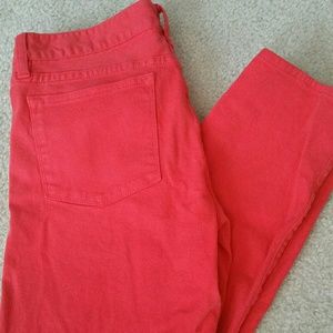 J. Crew Toothpick jeans, 29