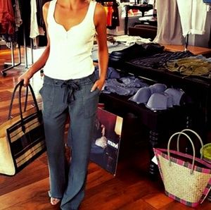 Young fabulous an broke tencel weekender pant