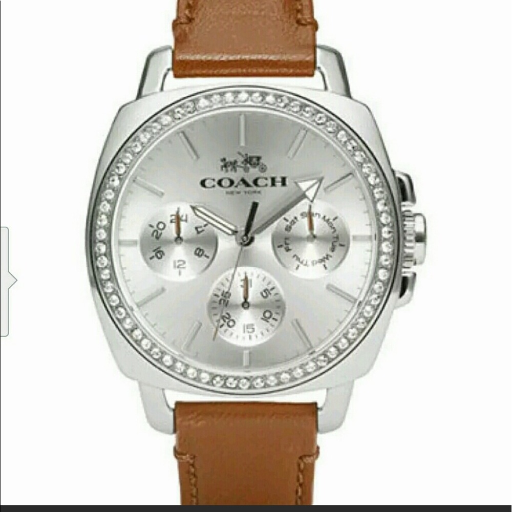 Coach boyfriend watch new in box price firm
