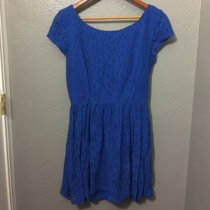 B Darlin lace skater dress
