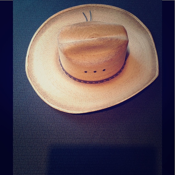 Jason ALDEAN Resistol Accessories - Amazing Straw and Leather Western Hat